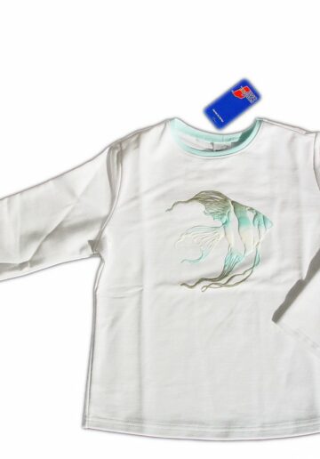 Bluza fete 98-128 Alb