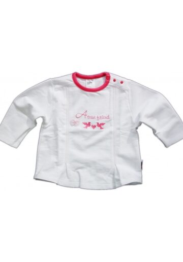 Bluza 68-98 Alb-ciclam