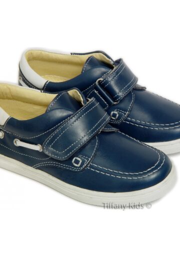 Leofex Pantofi piele Bleumarin