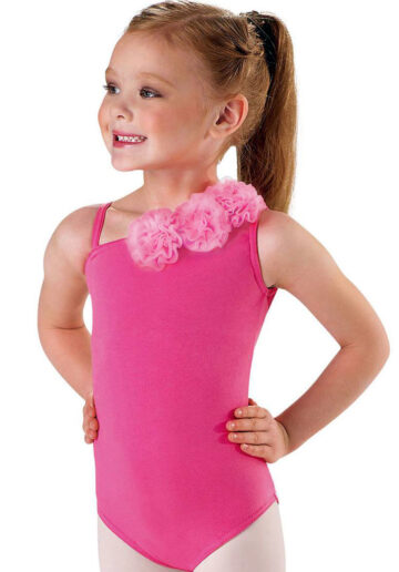 Body gimnastica & dans cu flori Ciclam 16500