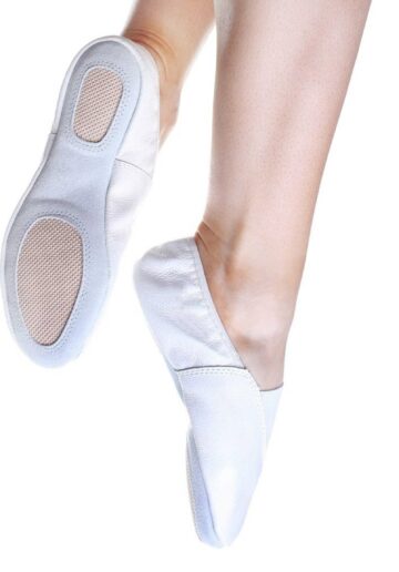 Cipici-flexibili piele naturala gim & dans Alb 17410
