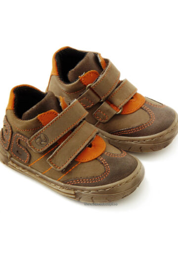 Ghete piele Camelot Tabac