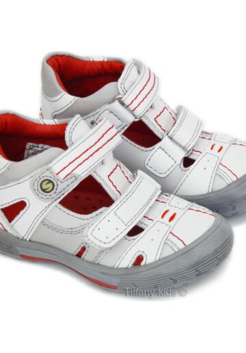 Sunway® Sandale piele Alb