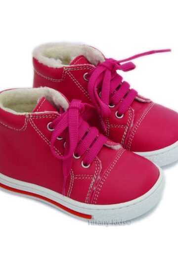 Avus® Ghete piele imblanite Fuxia