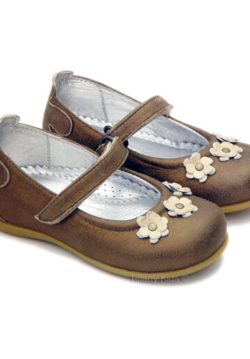 Avus® Balerini piele Bronz