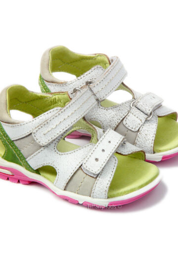 Avus® Sandale piele Alb