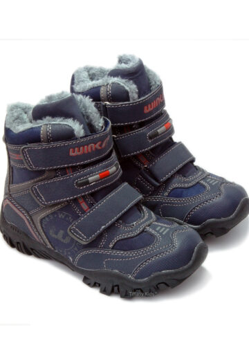 Wink® Bocanci eco imblaniti Navy-red