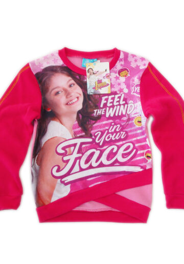 Soy Luna® Bluza flausata Ciclam (4-12 ani)