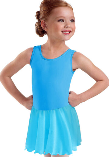 Body cu fusta tull gimnastica & dans Turcoaz 4701