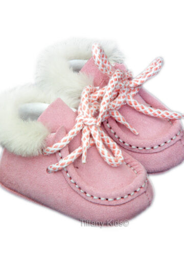 Mocasini piele BBFox Roz