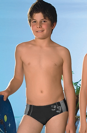 Naturana® Slip baie Negru-gri