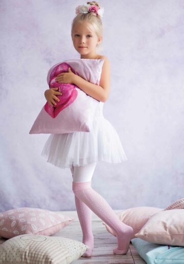 Knittex® Sosete lungi Bibi roz 251819