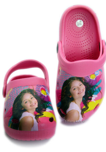 Soy Luna® Saboti tip Crocs Roz
