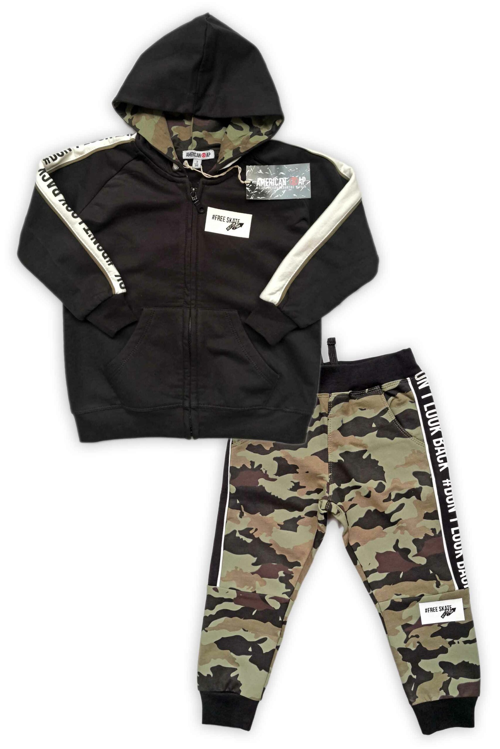 American Rap® Trening flausat Negru 624503