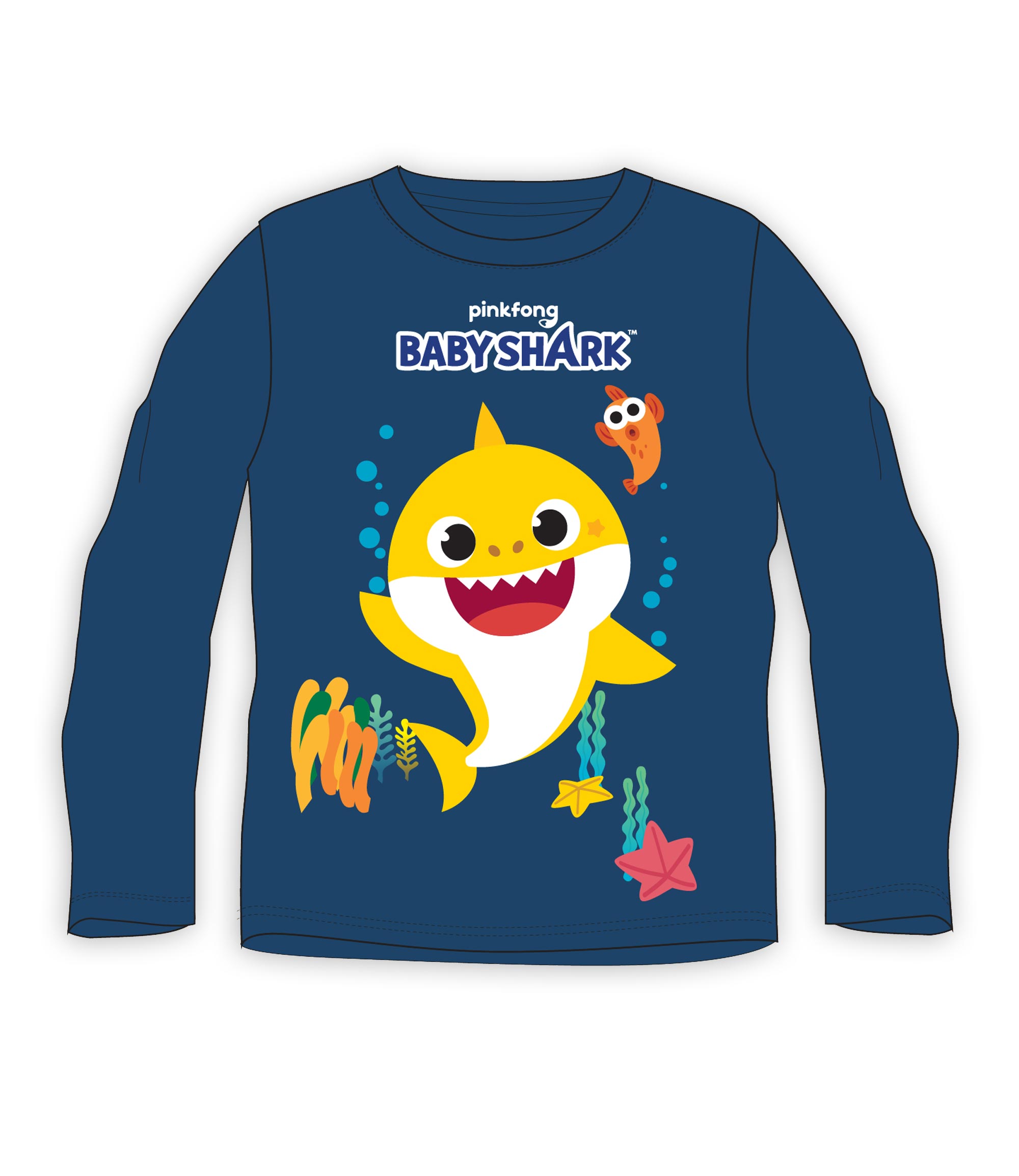 Baby Shark® Bluza Bleumarin 937769