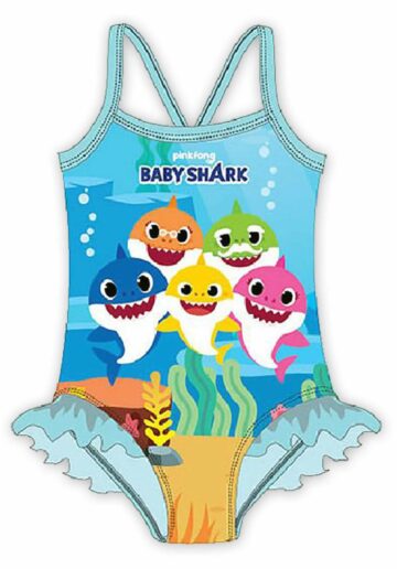 Baby Shark® Costum de baie intreg albastru 210312