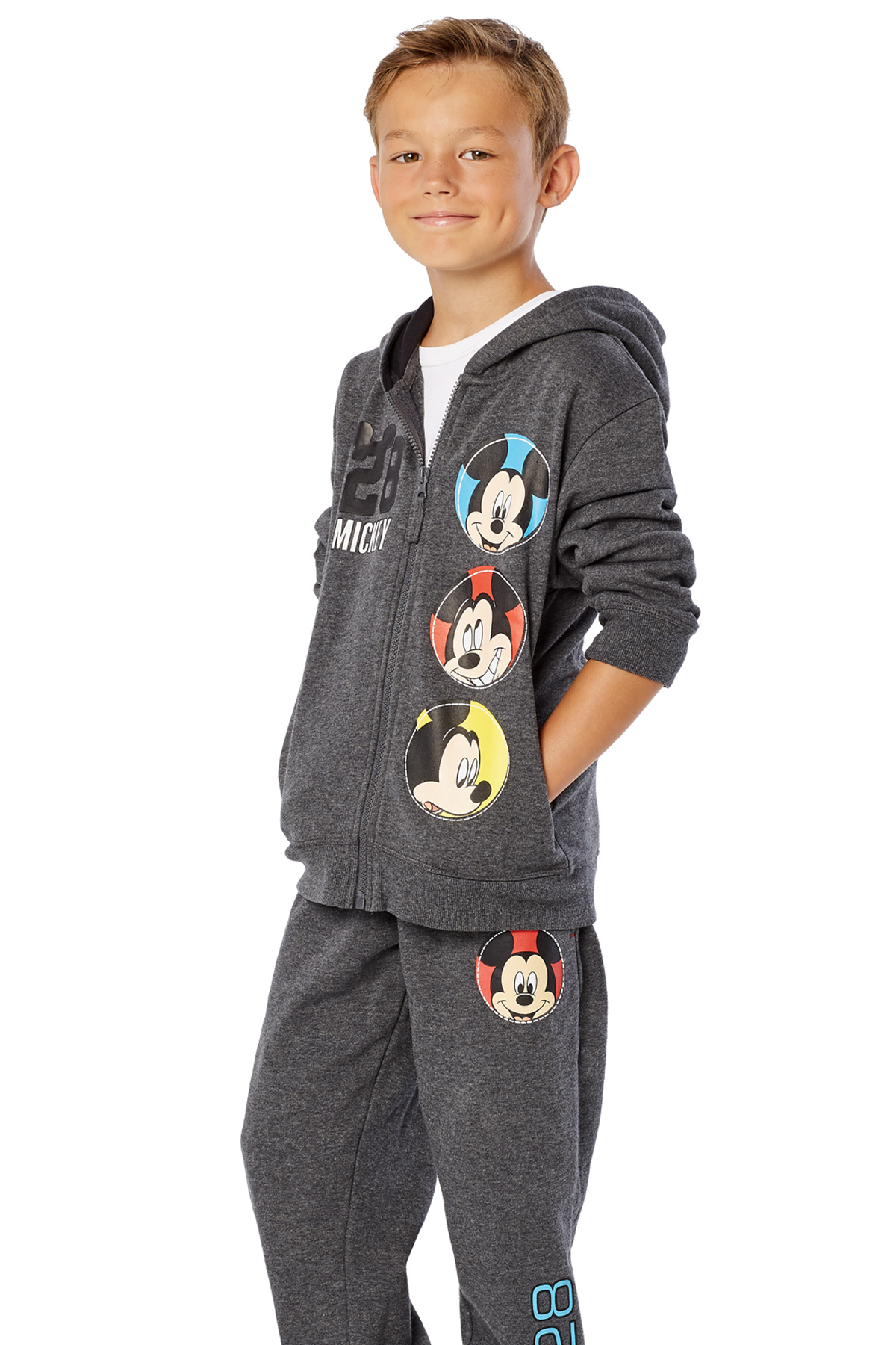 Mickey® Trening flausat gri