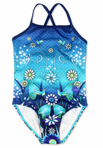 Catalina Estrada® Costum de baie intreg Albastru 910572