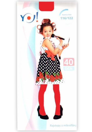 Dres cu chilot 40 den Rosu 2570932