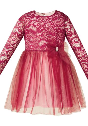 Al-Da® Rochie eleganta Ella Bordo 106111