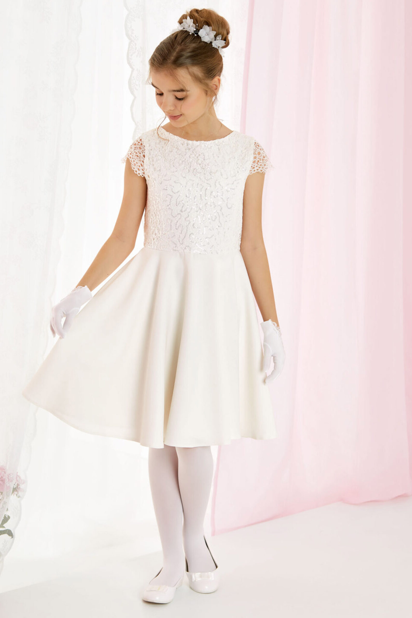 Emma® Rochie eleganta Judy Crem 106425