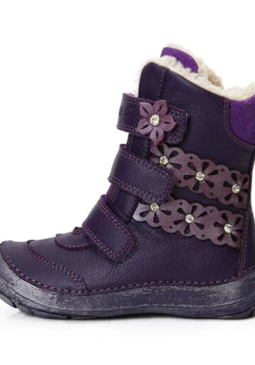 D.D.Step® Ghete piele imblanite Mov