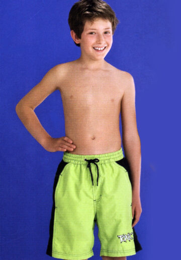 Naturana® Short baie Verde-negru
