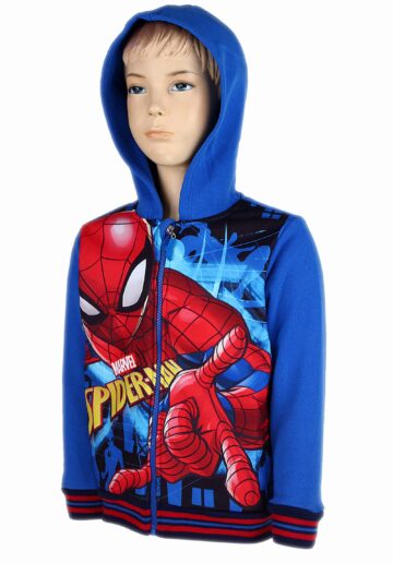 Spider-Man® Hanorac albastru cu gluga 363182