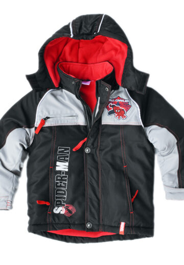 Spider-Man® Jacheta matlasata Negru-gri