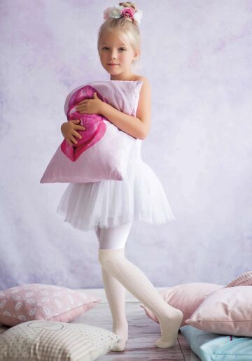 Knittex® Sosete lungi Bibi crem 251819