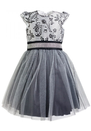 Al-Da® Rochie eleganta  Emma gri