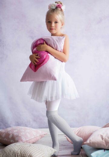 Knittex® Sosete lungi Bibi gri 251819