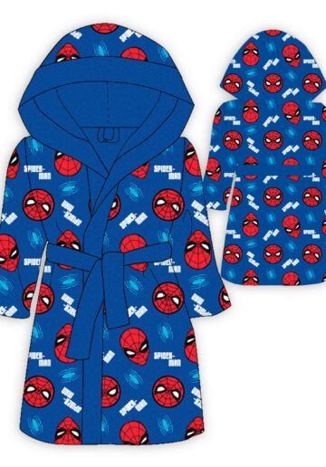 Spider-man® Halat cu gluga albastru 108857